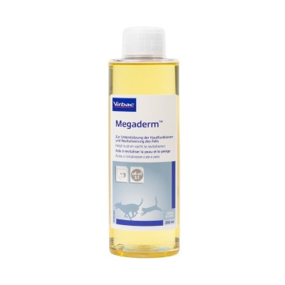 Virbac Megaderm, a liquid supplement for skin and fur