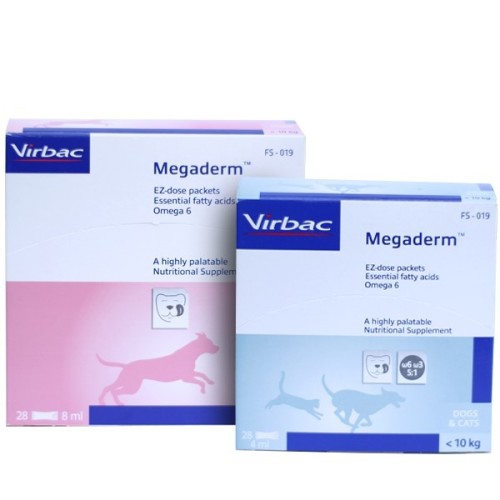 Virbac, Megaderm, packages 8ml