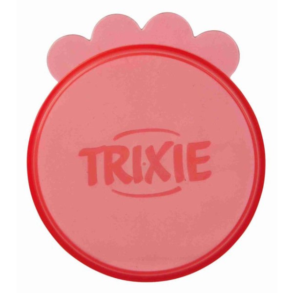 TRIXIE  Dangteliai skardinėms, ø 10.6 cm, 2 vnt., įv. spalvų