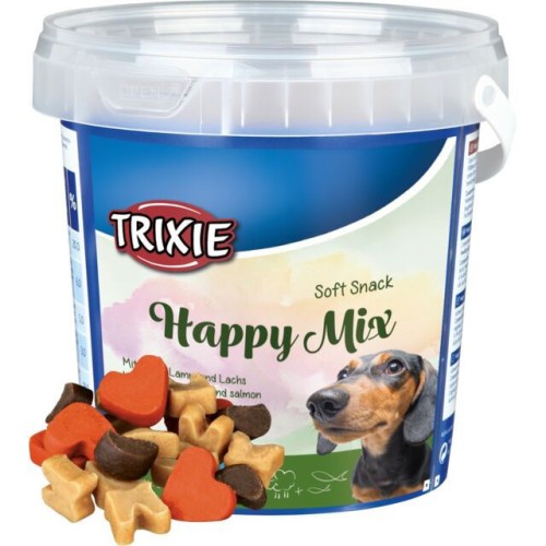 TRIXIE skanėstai šunims, minkštas užkandis Happy mix 500 g