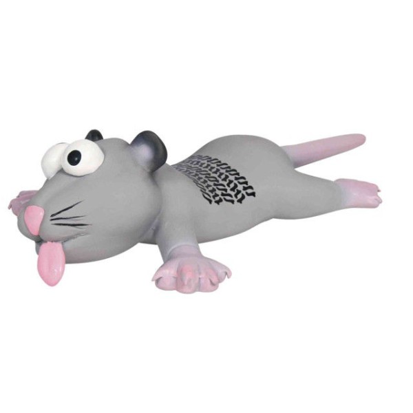 TRIXIE  žaislas Pervažiuota ŽIURKĖ, lateksas, 22 cm