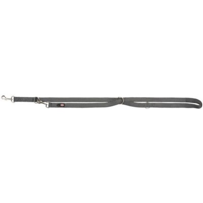 TRIXIE Premium pritaikomas pavadys, dvisluoksnis, XS 2m/10mm, grafito