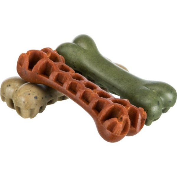 TRIXIE Denta Fun Veggie kaulas su tuštumomis ir dumbliais, 8.5cm, 28 g