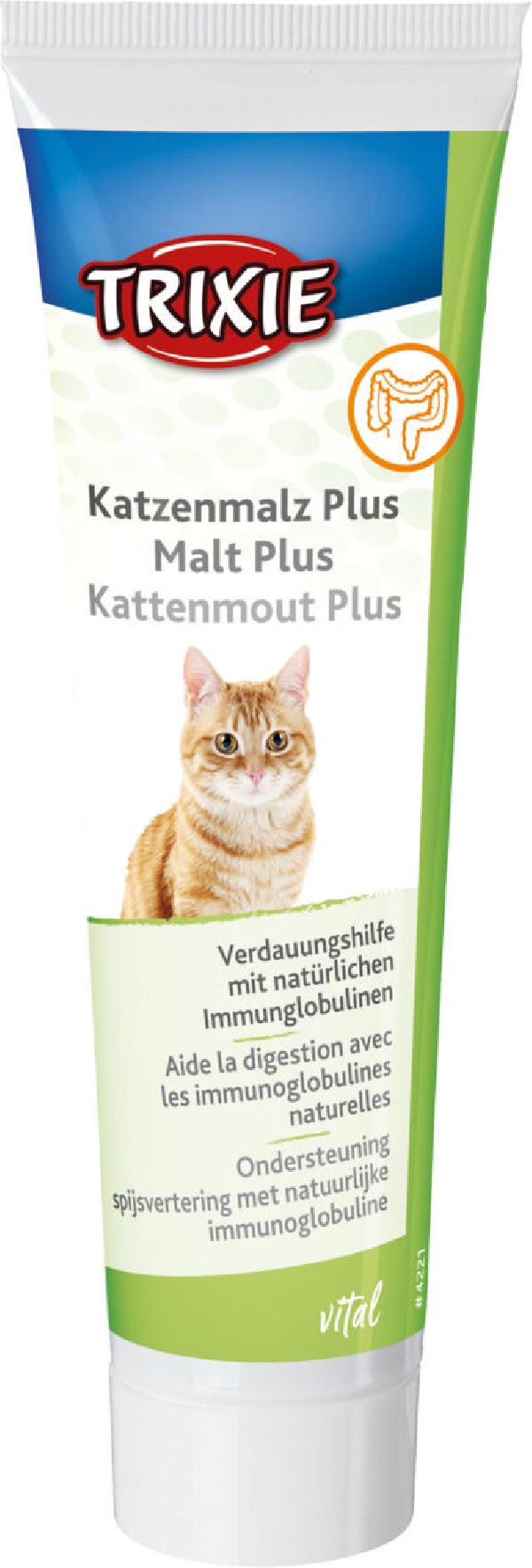 TRIXIE Cat malt plus, pasta virškinimui, D/FR/NL, 100 g (pak.6)