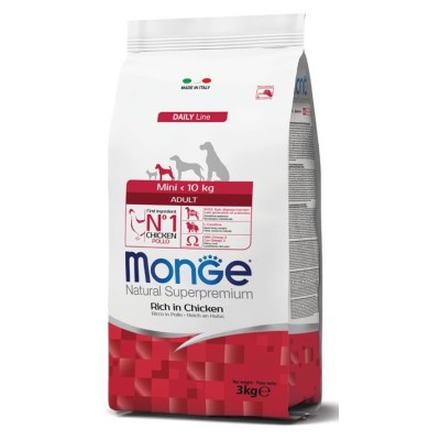 Monge mini adult sausas...