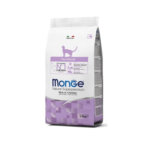 Monge Sterilised Adult (vištiena) 1,5kg