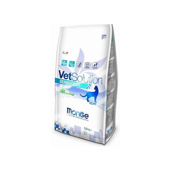 M81559 MONGE VetSolution Cat Dermatosis 1,5 kg