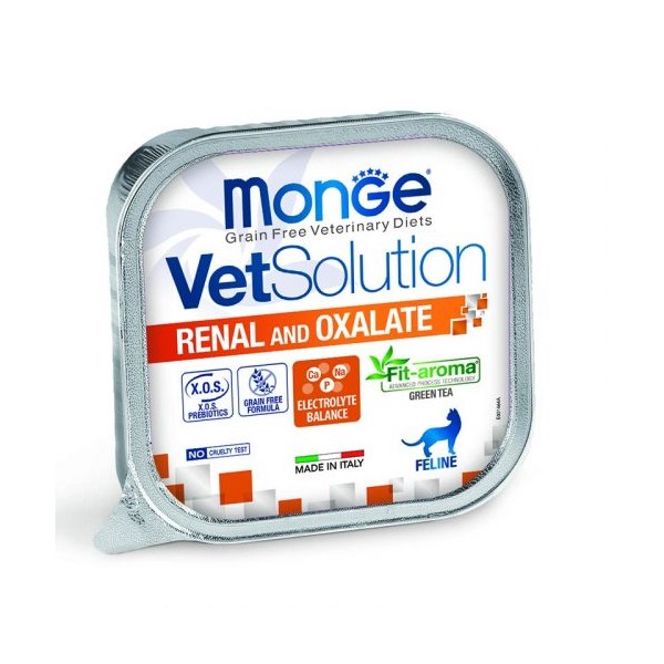 MONGE VetSolution Cat Wet Renal/Oxalate 100 g