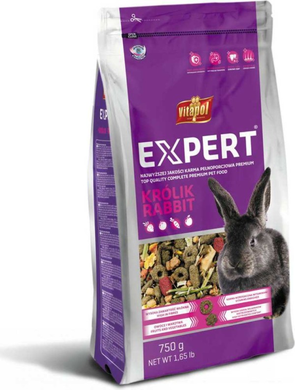 Vitapol EXPERT visavertis ėdalas triušiams 750 g