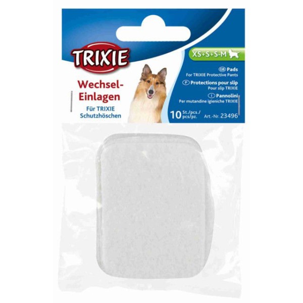 TRIXIE  Įklotai kalių kelnaitėms, XS, S, S-M, 10 vnt.