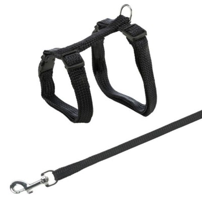 TRIXIE  Kačių petnešos su pavadėliu, Snap, Easy, 22-42 cm-10 mm, 1.25 m