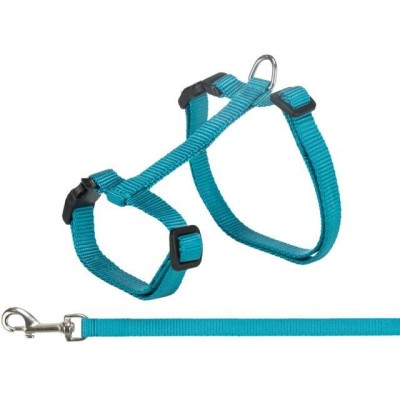 TRIXIE  Kačių petnešos su pavadėliu, XXL, 34-57 cm-13 mm, 1.20 m