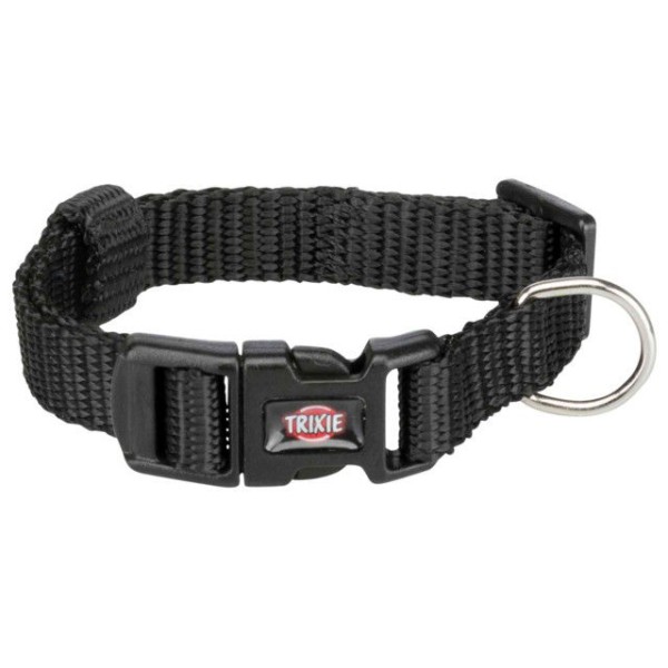 TRIXIE Premium antkaklis, L-XL 40-65cm/25mm, juodas