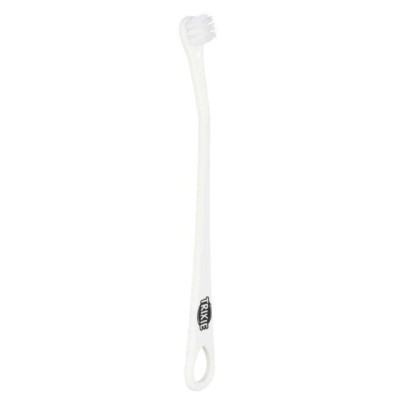 TRIXIE Dantų šepetėlių kompl., mažiems šunims/katėms, 15 cm, 4 vnt., baltas