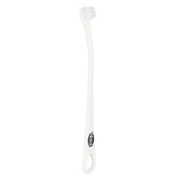 TRIXIE Dantų šepetėlių kompl., mažiems šunims/katėms, 15 cm, 4 vnt., baltas