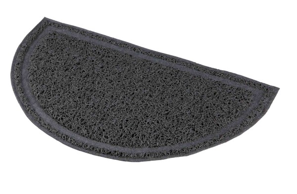 TRIXIE Kilimėlis prie tualeto, pusiau apvalus, PVC, 41x25 cm, antracito
