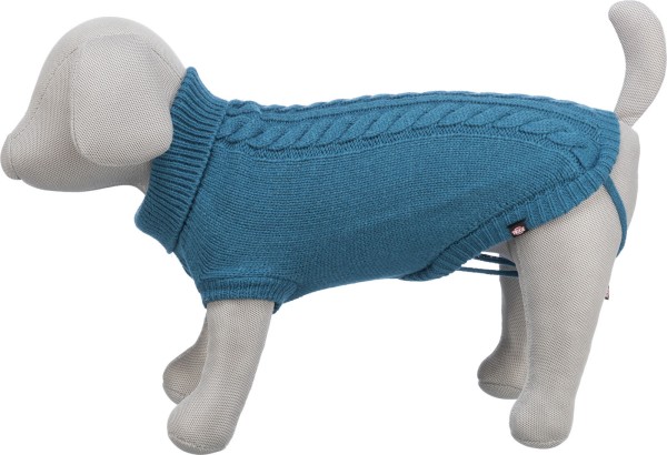 TRIXIE Kenton megztinis, XS: 30 cm, mėlynas