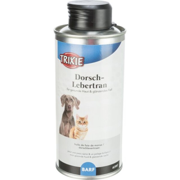 TRIXIE Menkių kepenėlių aliejus šunims/katėms, 250 ml