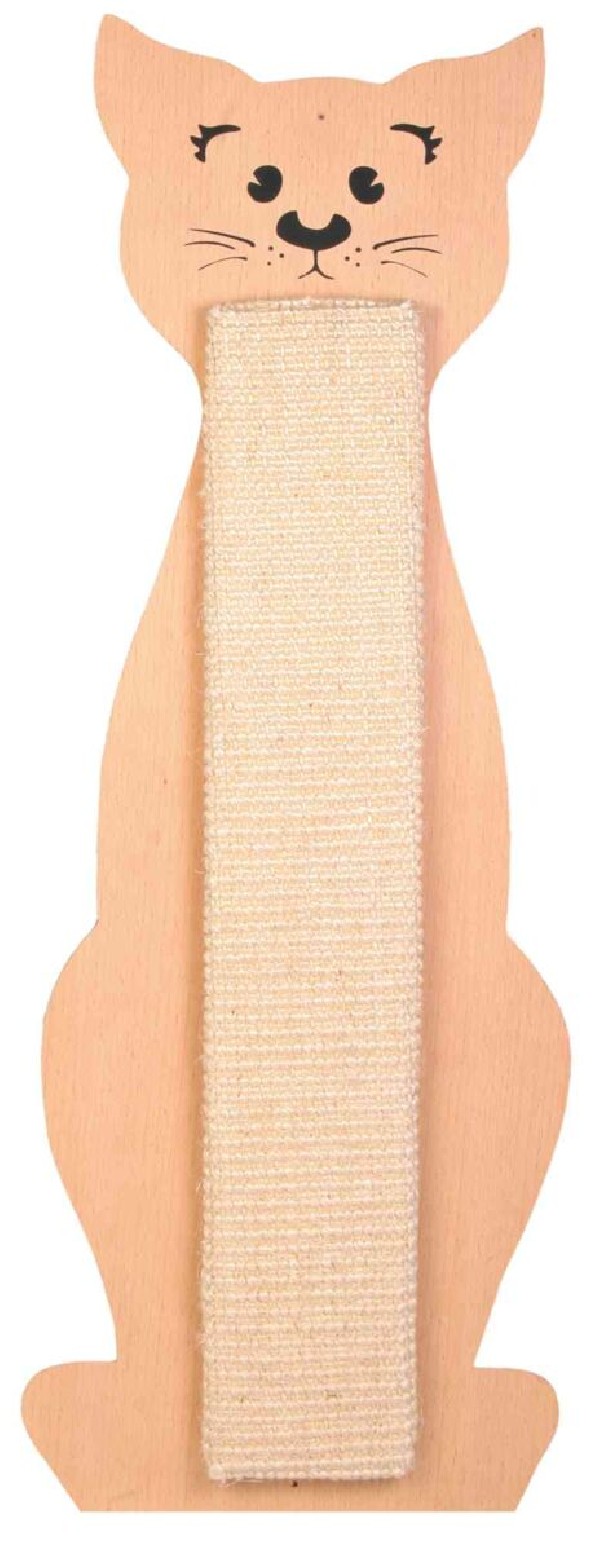 TRIXIE Pakabinama draskyklė katės formos, katžolė, 21x56 cm, smėlinė