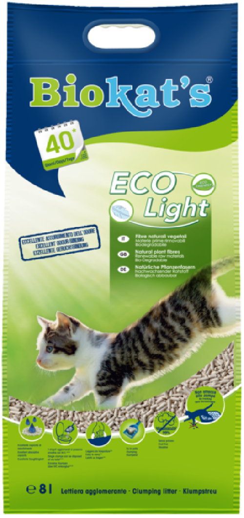 Biokat's Eco Light natūralus kraikas 8l