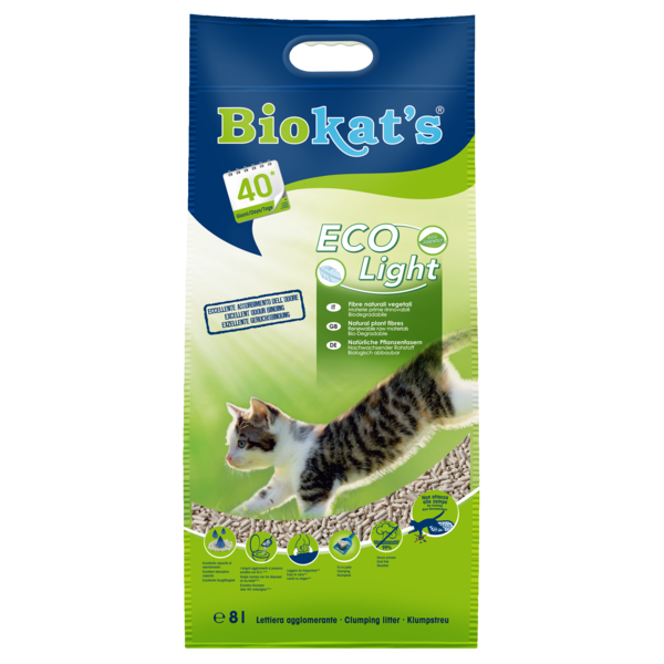 Biokat's Eco Light natūralus kraikas 8l