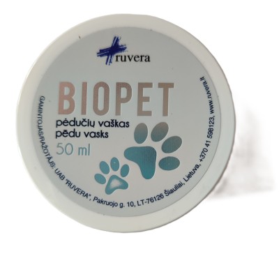 BioPet, pėdučių vaškas 50ml