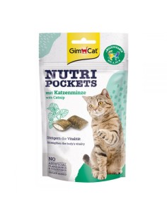 GimCat Nutri Pockets with Catnip & Multivitamin 60g