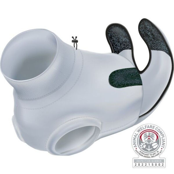 TRIXIE Apsauginis bodis katėms, M-L: 36-42 cm, pilkas