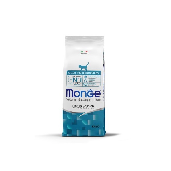 Monge Dry Cat Kitten su vištiena 10 kg