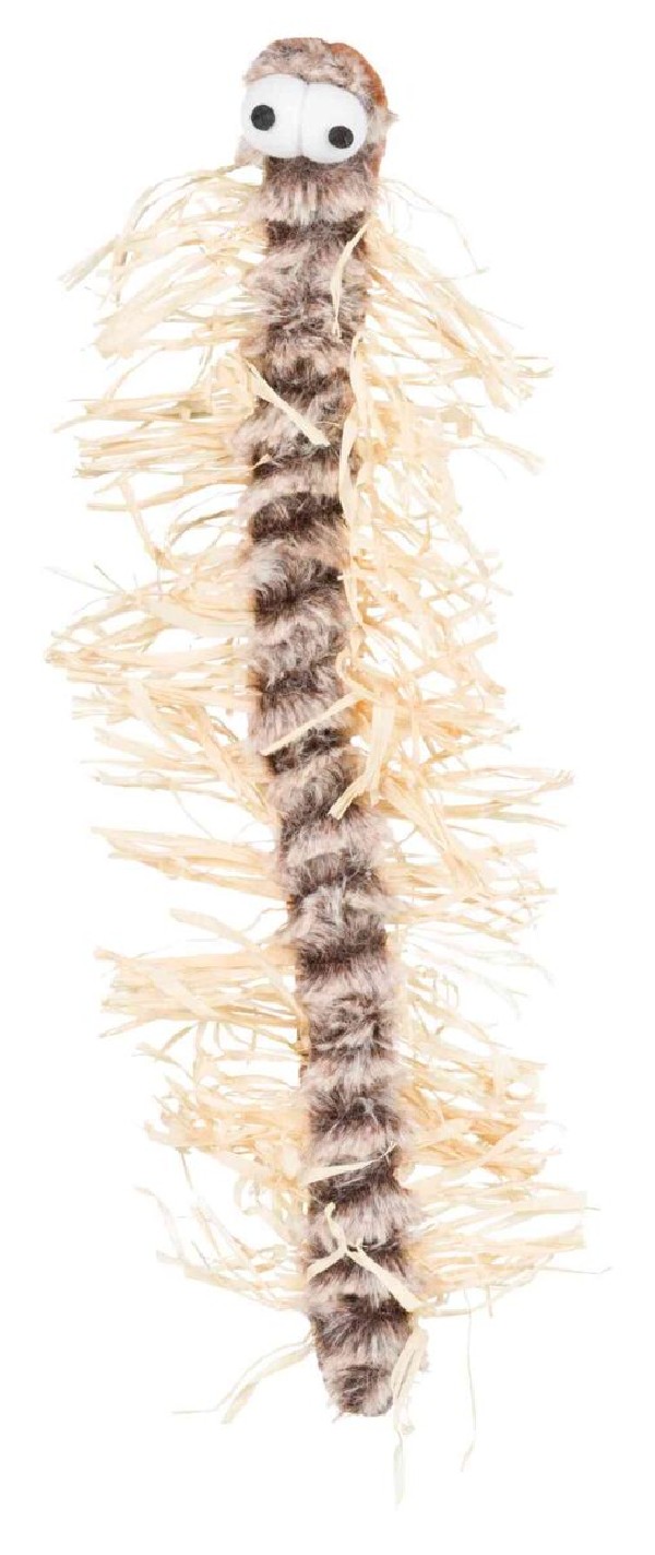 TRIXIE žaislas katei šimtakojis, su šiugždančia folija viduje, 33 cm