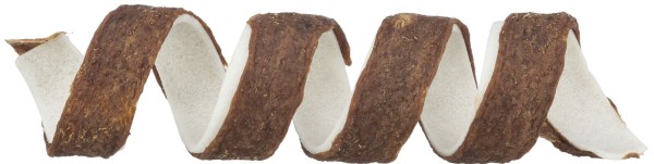 TRIXIE skanėstas šuniui Denta Fun Chewing Curl su jautiena, be pakuotės, 12 cm, 12 g
