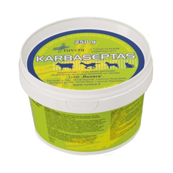 KARBASEPTAS, odos tepalas