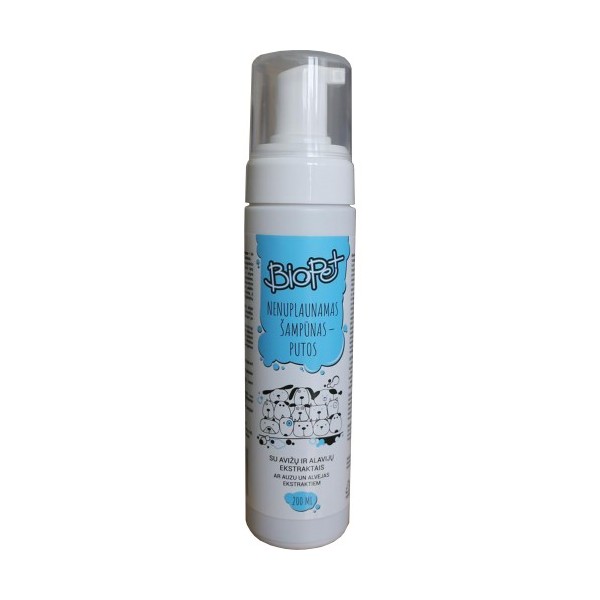 BioPet non-washable shampoo-foam dogs