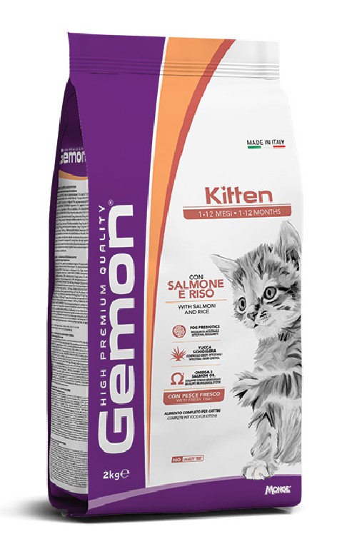 GEMON - Dry Cat Kitten chicken & rice 7 kg