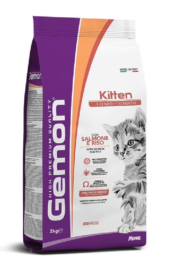 GEMON - Dry Cat Kitten chicken & rice 7 kg