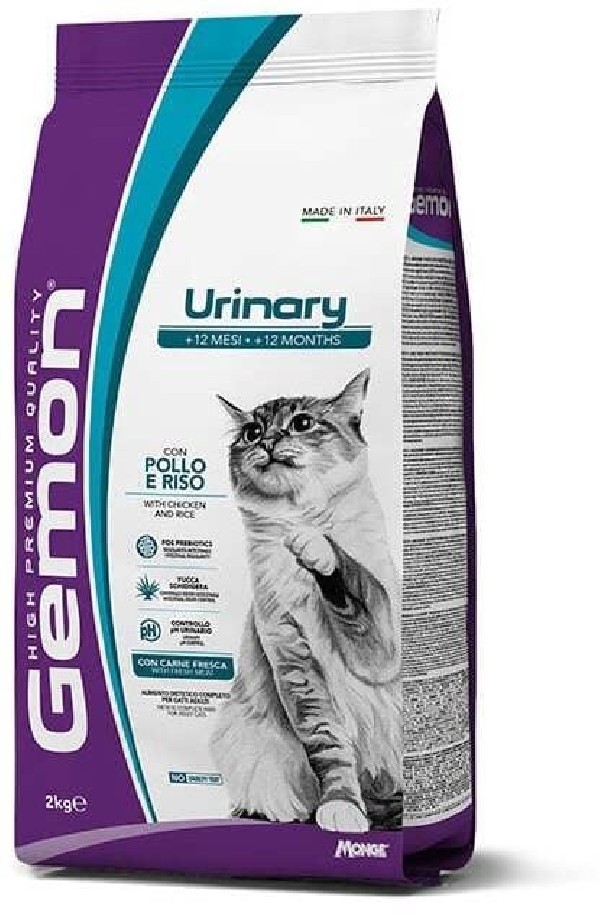 GEMON - Dry Cat Urinary chicken & rice 7 kg