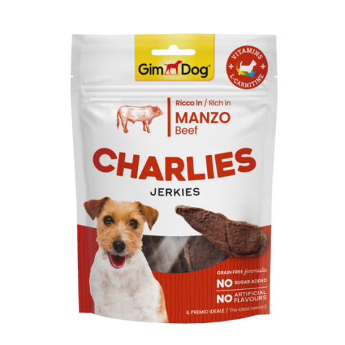 GimDog CHARLIES jautienos gabalėliai 70g