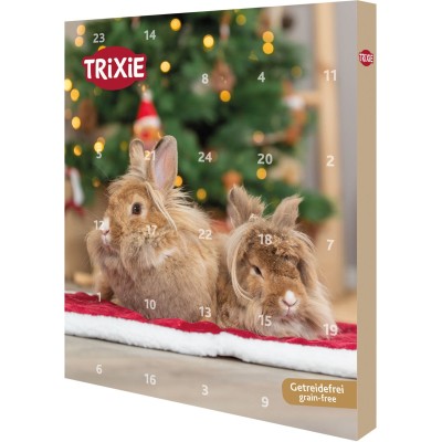 TRIXIE Xmas Advento kalendorius smulkiems gyvūnams, 30 × 34 × 3.5 cm
