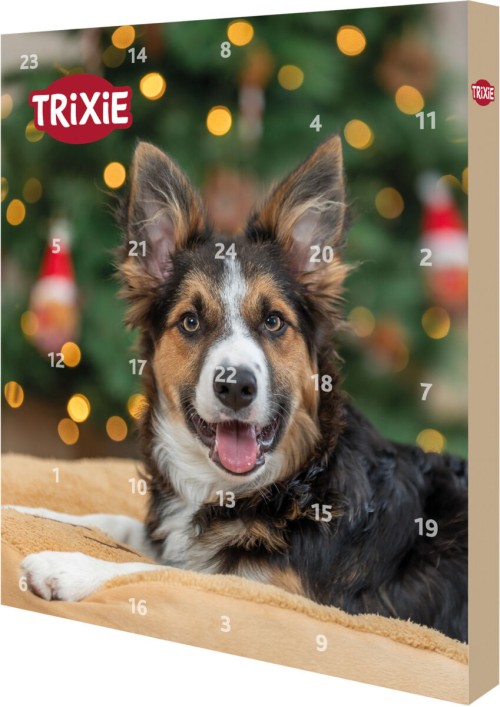 TRIXIE Xmas Advento kalendorius šunims, 30 × 34 × 3.5 cm