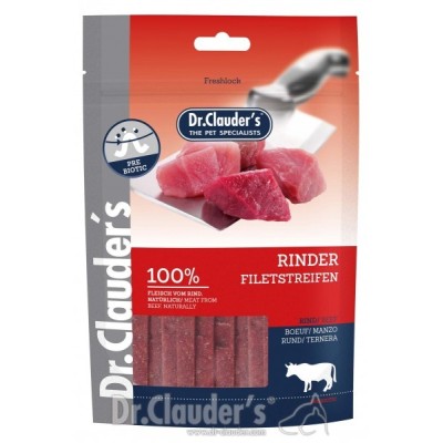 DR. CLAUDER'S VYTINTOS JAUTIENOS FILĖ SKANĖSTAS JUOSTELĖMIS ŠUNIMS