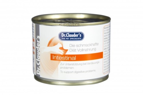 Dr.Clauder's diet cat Intestinal, кишечная диета, влажный корм для кошек с проблемами пищеварения