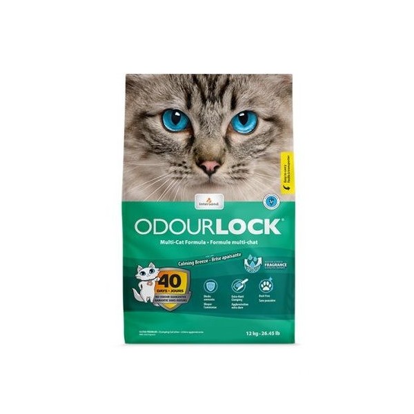Intersand Odourlock molio kraikas katėms – raminančio vėjo kvapu