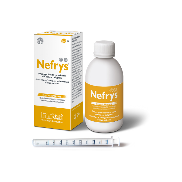 Nefrys®for the upper urinary tract well-being in dogs and cats