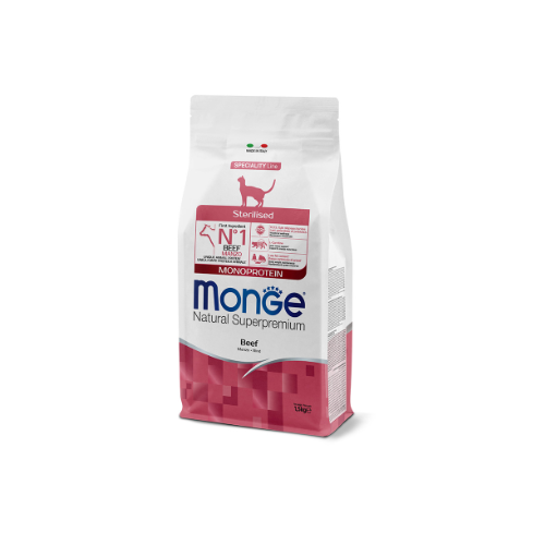 Monge Dry Cat Adult Sterilized Beef monoprotein 1,5 kg