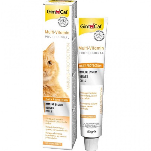 GimCat Multivitamin Paste Professional 100g pasta katėms imuniteto stiprinimui